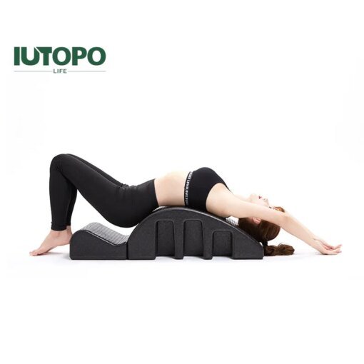 Buy Arc Pilates Outdoor Spine Corrector Spine Stretch Yoga Auxiliary Supplies Cervical Spine Waist Scoliosis Exercise Equipment online shopping cheap