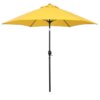 Buy Astella 102" Yellow Solid Print Hexagon Market Patio Umbrella with UV Resistant Material online shopping cheap