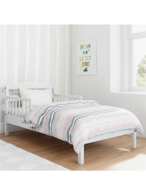 Buy Baby Relax Jackson Kids Wood Toddler Bed with Safety Guardrails