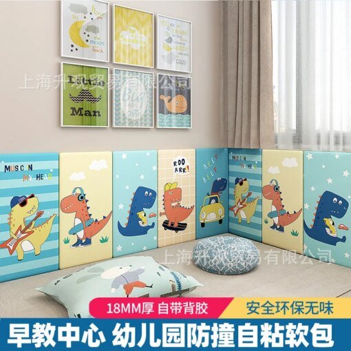 Buy Bedroom tatami kindergarten wall thickened self-adhesive baby anti-collision online shopping cheap