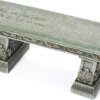 Buy Bench with Verse Inscribed on Top