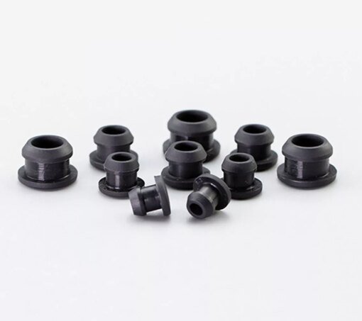 Buy Black 4.5-12mm Silicone Rubber Hole Caps T-type Plug Cover Snap-on Gasket Blanking End Cap Seal Stopper online shopping cheap