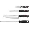 Buy Black Knifes for Kitchen Knives Gourmet 4-Piece Chef's Knife Set Free Shipping Kitchenware Accessories Professional Tools Dining online shopping cheap