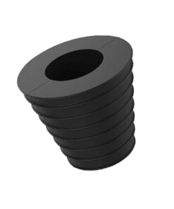 Black Soft And Elastic Umbrella Cone For No Damage To Umbrella Odorless Patio Table Non-toxic