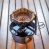 Buy Black Titanium Folding Coffee Filter Rack Coffee Dripper Bracket Coffee Filter Rack With Storage Bag Outdoor Tools online shopping cheap