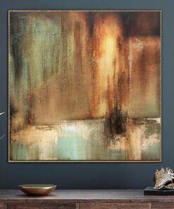 Brown and Yellow Abstract Art Painting Wall Art Orange Colorful Artwork Extra Large Artwork Original Painting Original Artwork Painting | SPRING MOOD