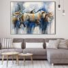 Buy Bull Abstract Painting Colorful Artwork Abstract Canvas Painting Abstract Modern Art | BEFORE THE DREAM online shopping cheap
