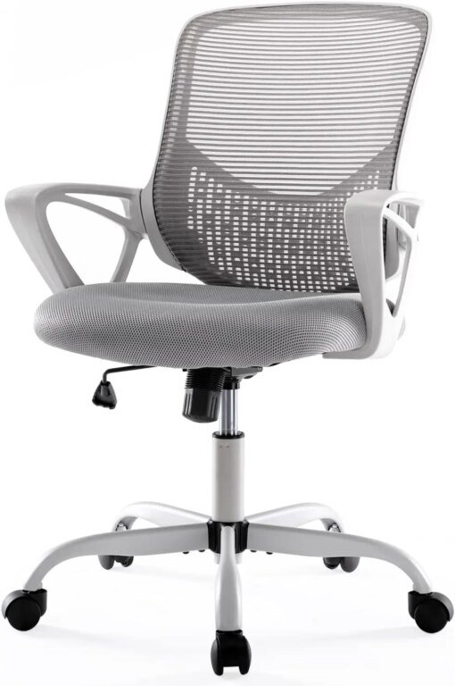 Buy Chair Desk Chair Computer Chair Ergonomic Office Chair Mesh Computer Desk Chair with Lumbar Support Armrest