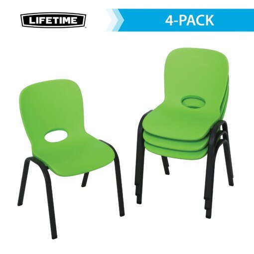 Buy Children's Plastic Stacking Chair - 4 Pk (Essential)