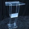 Buy Clear Acrylic platform / Perspex Church Lectern / Plexiglass Church Pulpit online shopping cheap