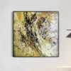 Buy Color oil painting Gold Abstract Large Canvas