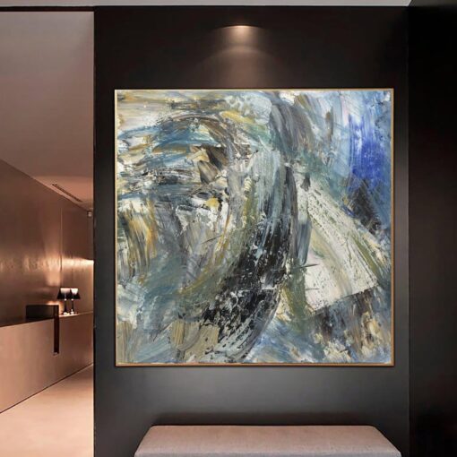 Buy Colorful Abstract Paintings On Canvas Luxury Painting Abstract Expressionist Artwork Palette Knife Painting Contemporary Art | RAGING WIND online shopping cheap