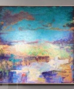 Colorful Painting Blue Painting Landscape Painting Purple Painting Orange Painting | SCENIC LANDSCAPE