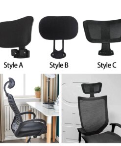 Computer Chair Headrest Durable Multifunctional Universal Attachment Height Angle Adjust for Rest Home Any Desk Chair Headrest