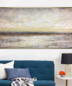 Contemporary Abstract Oil Paintings On Canvas Acrylic Wall Painting Original Earth Tones Painting | PACIFYING SILENCE