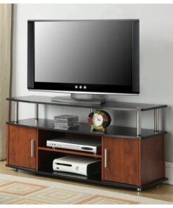 Convenience Concepts Designs2Go Monterey TV Stand for TVs Up To 46″, Storage Cabinet, Chest of Drawers for Drawing Room