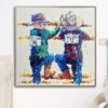 Buy Cowboys Painting Large Creative Painting Abstract | ANTICIPATION online shopping cheap