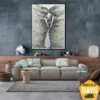 Buy Creative Romantic Couple Abstract Colorful Love Paintings On Canvas Original Gift Wall Art for Room Decor | ANONYMOUS COUPLE 40"x30" online shopping cheap