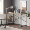 Buy CubiCubi Small Computer Desk with Shelves 40 Inch