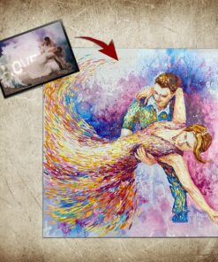 Custom Portrait for Gift Painting from Photo Family Portrait Birthday Gift For Husband Realistic Painting Sketch From Photo | CUSTOM PORTRAIT