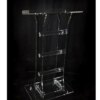 Buy Customized acrylic lectern crystal podium/pulpit transparent plexiglass online shopping cheap
