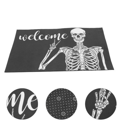 Buy Decor Decorative Floor Pad Non-skid Ground Mat Doormat Halloween Printing online shopping cheap