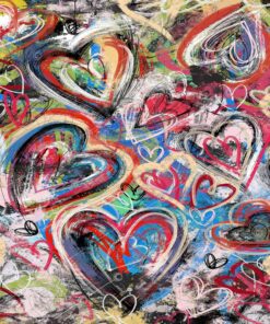 Digital Download Fine Art Instant Download Digital Art Colorful Love Art Digital File Download Romantic Vivid Painting Ukraine Sellers | DIGITAL FILE #27