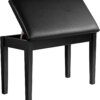 Buy Duet Piano Bench with Padded Cushion and Music Storage Compartment