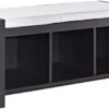 Buy Entryway Storage Bench with Cushion