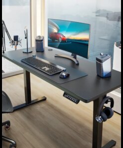 Ergear Height Adjustable Electric Standing Desk, 48 x 24 Inches Sit Stand up Desk, Memory Computer Home Office Desk