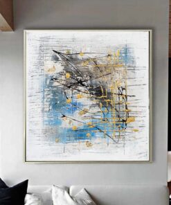 Extra Large Abstract Art Acrylic Painting On Canvas Modern Handmade Canvas Wall Painting Contemporary Art | DECISIONS