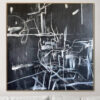 Buy Extra Large Abstract Black And White Paintings On Canvas Original Textured Painting Contemporary Art Handmade Oil Painting | ANOMALY online shopping cheap