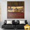 Buy Extra Large Abstract Colorful Paintings On Canvas Original Oil Painting Contemporary Textured Art | ILLUSION 40"x40" online shopping cheap