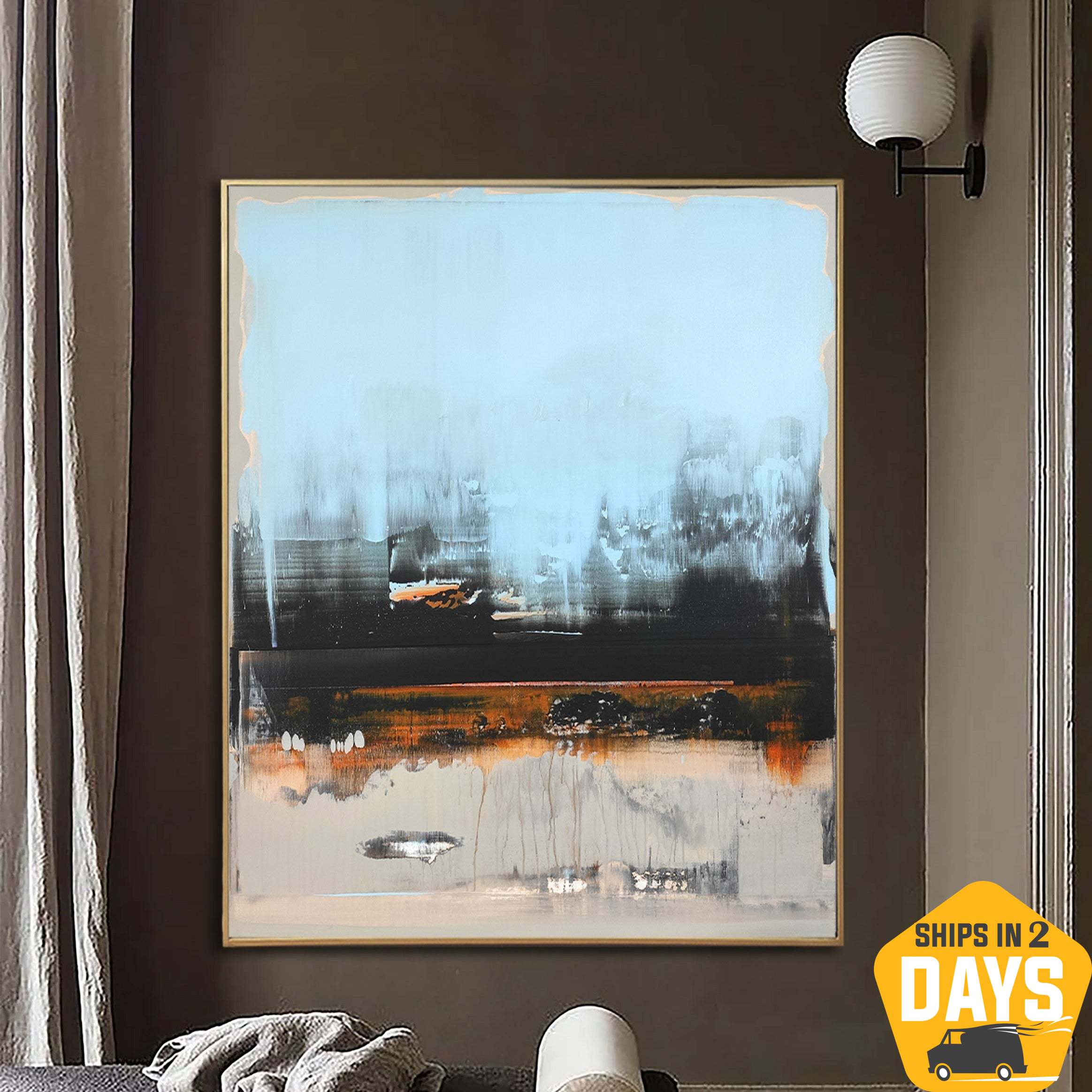 Buy Extra Large Abstract Colorful Paintings On Canvas Original Textured Painting Modern Handmade Art Modern Oil Painting Wall Decor | COLOR 13 39.37"x31.49" online shopping cheap