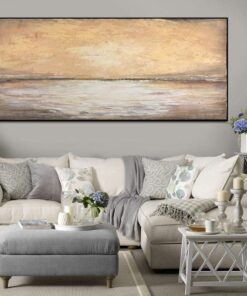Extra Large Abstract Oil Paintings On Canvas Landscape Original Unique Creative Contemporary Art Living Room Wall Decor | WILDERNESS
