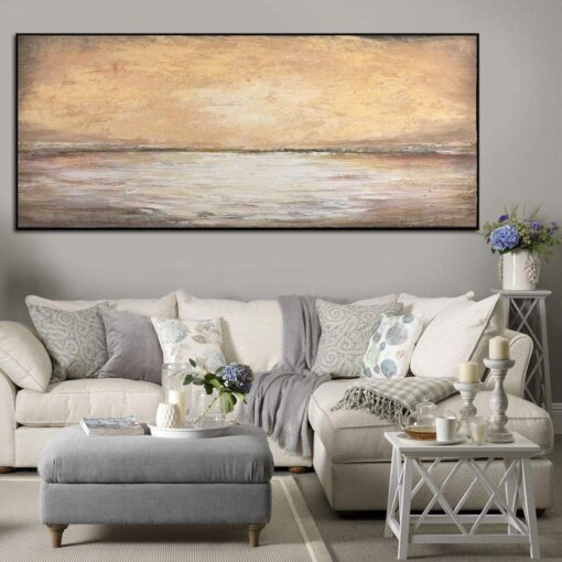 Buy Extra Large Abstract Oil Paintings On Canvas Landscape Original Unique Creative Contemporary Art Living Room Wall Decor | WILDERNESS online shopping cheap