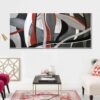 Buy Extra Large Abstract Paintings On Canvas Original Gray Painting Lots Texture | SONG OF THE SEA online shopping cheap