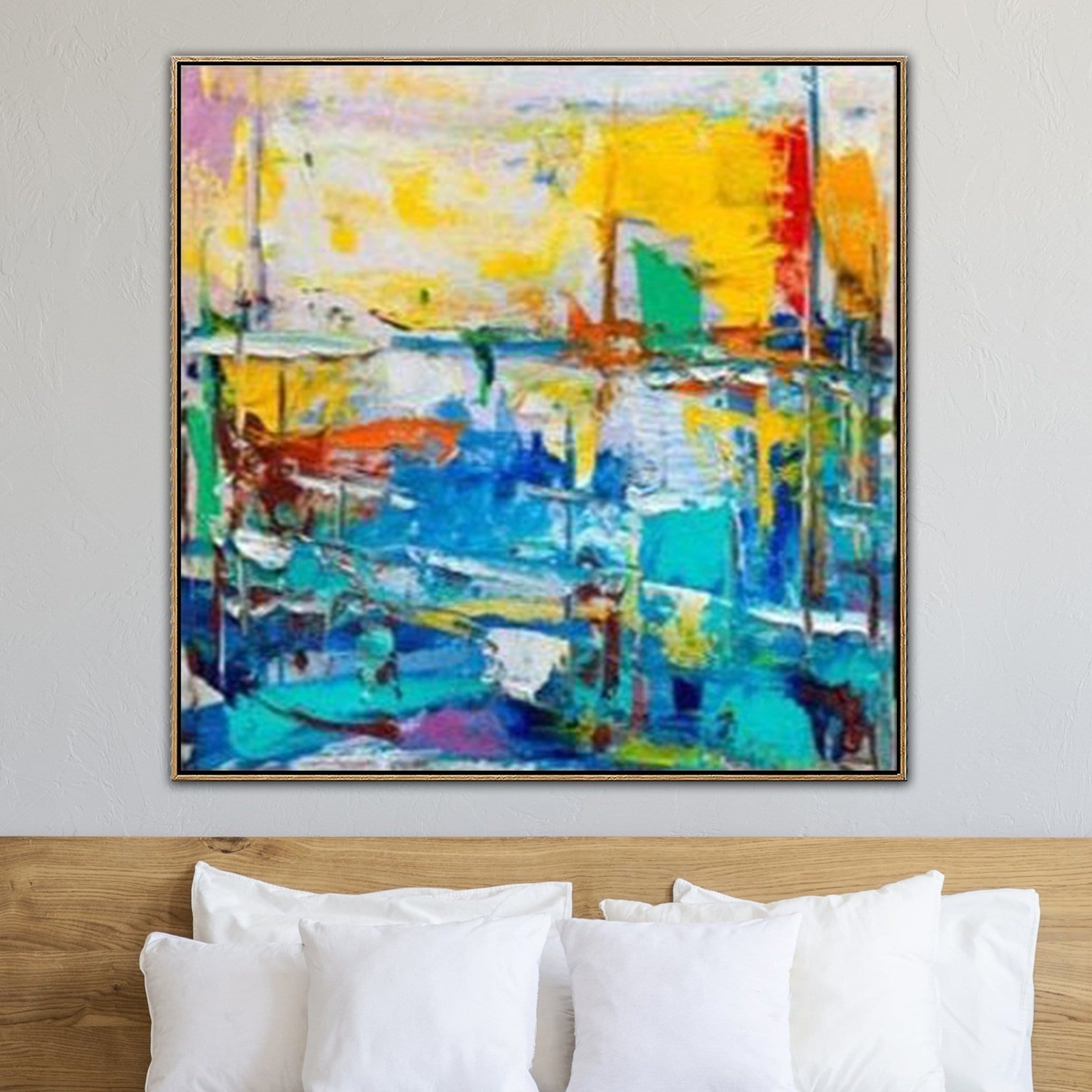 Buy Extra Large Colorful Painting Contemporary Wall Art Oil Abstract Wall Art Original Wall Decor | NAVY ILLUSIONS online shopping cheap