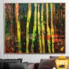 Buy Extra Large Original Abstract Colorful Paintings On Canvas Modern Textured Painting Creative Fine Art Oil Painting | TERRAIN 35.43"x39.37" online shopping cheap