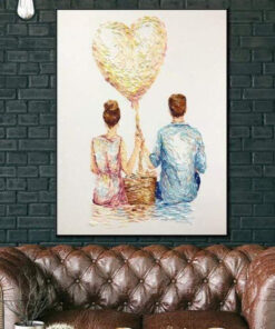 Family Painting Love Artwork Gift For Husband | PICNIC