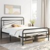 Buy Fashion Vintage Metal Twin Bed with Criss-Cross Design