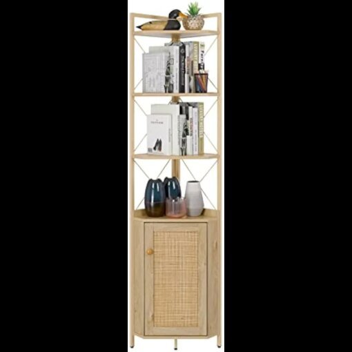 Buy Finnhomy Corner Shelf with Cabinet