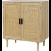 Buy Finnhomy Sideboard Buffet Kitchen Storage Cabinet with Rattan Decorated Doors