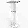 Buy Fixture Displays Acrylic Podium Plexiglass Pulpit School Church Lectern plexiglass online shopping cheap