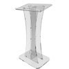 Buy Fixture Displays Plexiglass Acrylic Podium Clear Lectern Church Pulpit plexiglass online shopping cheap