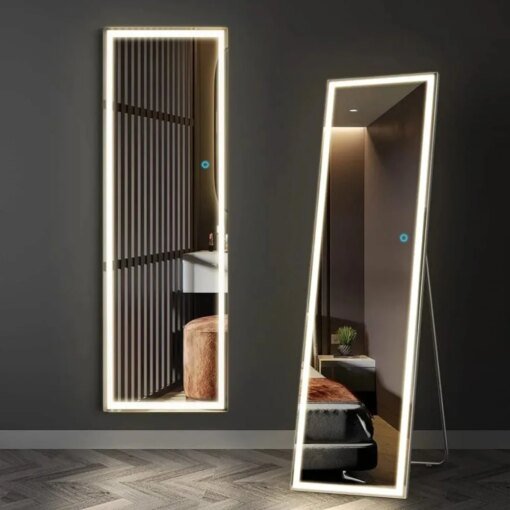 Buy Floor Mirrors with Lights