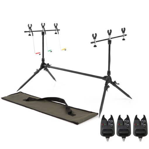 Buy Folding Bracket Adjustable Retractable Carp Fishing Rod Pod Stand Holder Fishing Pole Pod Stand Swingers Indicators online shopping cheap
