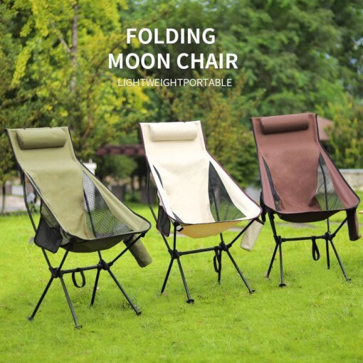 Buy Folding chair outdoor camping portable widened ultra light aluminum alloy leisure sketch beach camping fishing breathable chair online shopping cheap