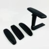 Buy Gaming Chair Replacement Armrest Arm Pads Office Chair Arm Rest Cover Universal Bracket Plastic PU Anchor Furniture Accessory online shopping cheap