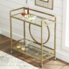 Buy Gardens Nola Mid- Metal & Glass Cart